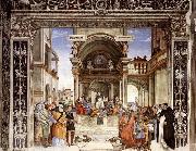 LIPPI, Filippino Triumph of St Thomas Aquinas over the Heretics Spain oil painting artist